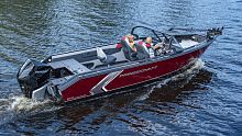 Outboard bay boat PLATINUM SE 227gasdual-consoleopen