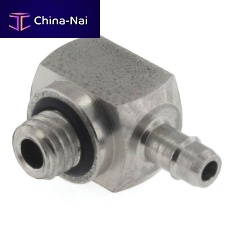 Hydraulic fitting SMLS-..-.pneumaticscrew-inbarbed