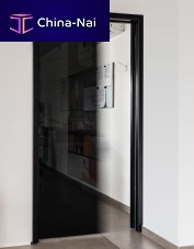 Interior door GALINOaluminumpocketcontemporary