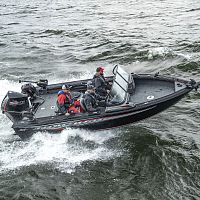 Outboard bay boat TARGA V-19 WTopendual-consolesport-fishing