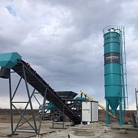 Cone-bottom silo CS-50weldedboltedcement