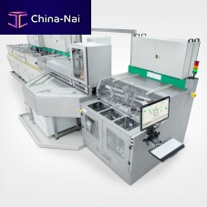 Computer-controlled deflashing machine Meco CDL 1500