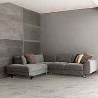 Indoor tile STONIAliving roomwallfloor