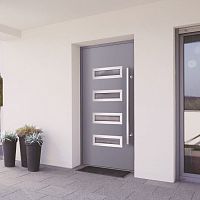 Entry door CREOaluminumswingcontemporary