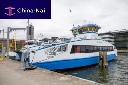 Catamaran passenger ferry Eloisesteelhybrid