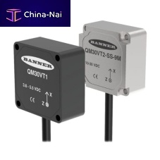 Radio vibration sensor QM30VT seriesfor preventive maintenancewirelesswith temperature measurement