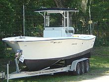 Inboard center console boat 26' Sport Fishsport-fishingwith T-top