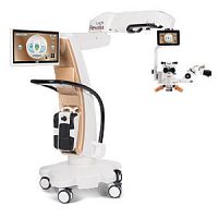 Ophthalmic surgery microscope LuxOR® Revaliaon casters