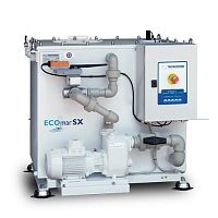 Sewage treatment system Ecomar SX seriesfor boatautomatic