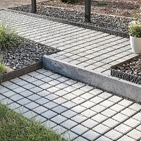 Recycled plastic paver outdoorgardenfor parking lots