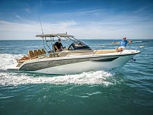 Inboard express cruiser Taurus EFBtwin-engineopencenter console