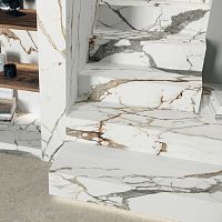Porcelain stoneware step covering Marblecontemporary