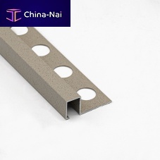 Aluminum edge trim ARENA R12X10for tileoutside corneredge