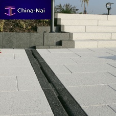 Slot drainage channel concretefor public spacespaving