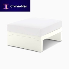 Contemporary pouf HOUR fabriclow-density polyethylene (LDPE)rectangular