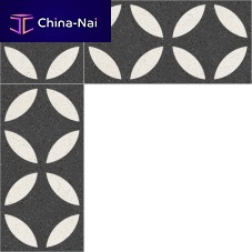 Cement border tile 001for floorswall-mounted