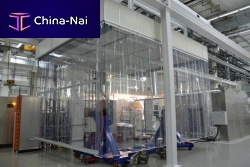 Clean room laminar flowsoft wall