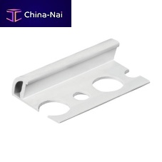 Plastic edge trim WHITE JOLLY STANDARDfor tilewhite