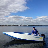 Outboard small boat 3.7m Adventurerfoldableopenfishing