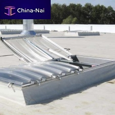 Metal Smoke and Heat Exhaust Ventilation System SMOKE OUT®polycarbonatesmoke and heat extractorfor roof
