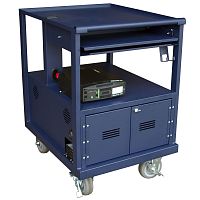 Work station cart PMC-L2metalmultipurposewith swivel casters