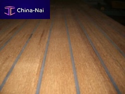 Interior floor panel Teak & Rubberplywoodlaminate