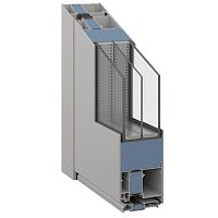 Entry door INOFORM F85Dglassaluminumfolding