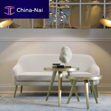 Contemporary sofa BERNADETTEfabricwhite2-person