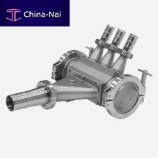 Multi-channel flow divider stainless steel