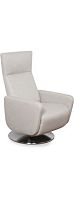 Contemporary armchair RELAXfabricrecliningcentral base