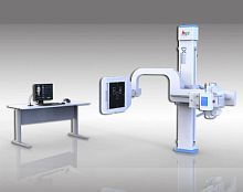 Radiography system LX8500Cdigitalfor multipurpose radiographywith swiveling tube stand