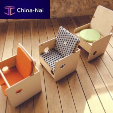 Contemporary chair EVOLUTIVEindoorwoodenchild's