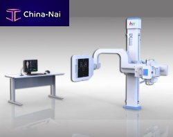 Radiography system LX8500Cdigitalfor multipurpose radiographywith swiveling tube stand