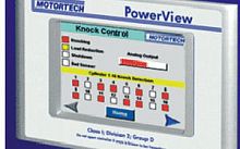 HMI terminal with touch screen PowerViewpanel-mountCAN busdisplay