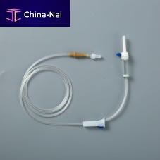 IV infusion set PVCwith drip chamber