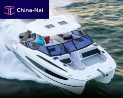 Catamaran express cruiser 32outboardtwin-engineopen