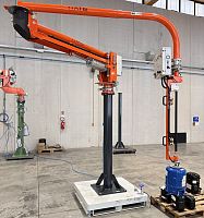 Pneumatic manipulator ATISMIRUS 100multiplepositioningloading
