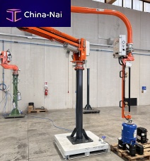 Pneumatic manipulator ATISMIRUS 100multiplepositioningloading