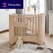 Single baby bed CLASSICcontemporarybeech120x60 cm
