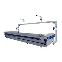 Knife cutting machine PLAZA Serieslaserfor rubberfor foam