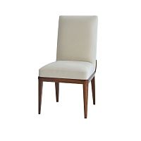 Contemporary dining chair BELLEVUE indoorfabricwood veneer