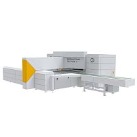 Sheet metal swivel folding machine Multibend-Center electricautomaticprecision
