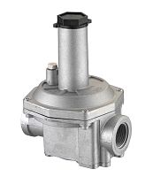Diaphragm flow regulator for gas