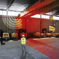 Anti-collision safety system MobileProtectprotection zonefor hoist application