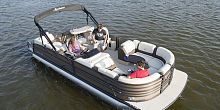 Outboard pontoon boat Skye SEC14-person max.11-person max.