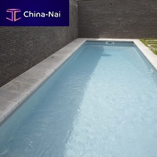 Natural stone swimming pool coping AUBEROCHE MANGANESEcorner