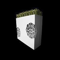 Aluminum planter rectangularcustomilluminated