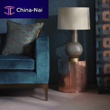 Upholstery fabric CHARADES for curtaingeometric patternTrevira CS®