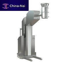 Sieving machine for pharmaceutical applications BTS for bulk materialsparticleconical