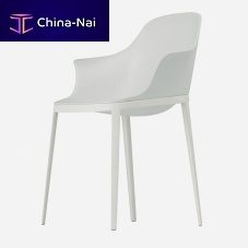 Contemporary chair ELLE / 073indoorpolyurethanealuminum base